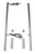 1.9" O.D. Stainless Steel Pool Volleyball Poles to fit 2" I.D. PVC Sleeves