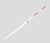 White Ultra Velcro 1 Piece Volleyball Antenna Set- IN STOCK (Ships within 24 hours)