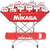 Mikasa Hammock Style Volleyball Cart Red